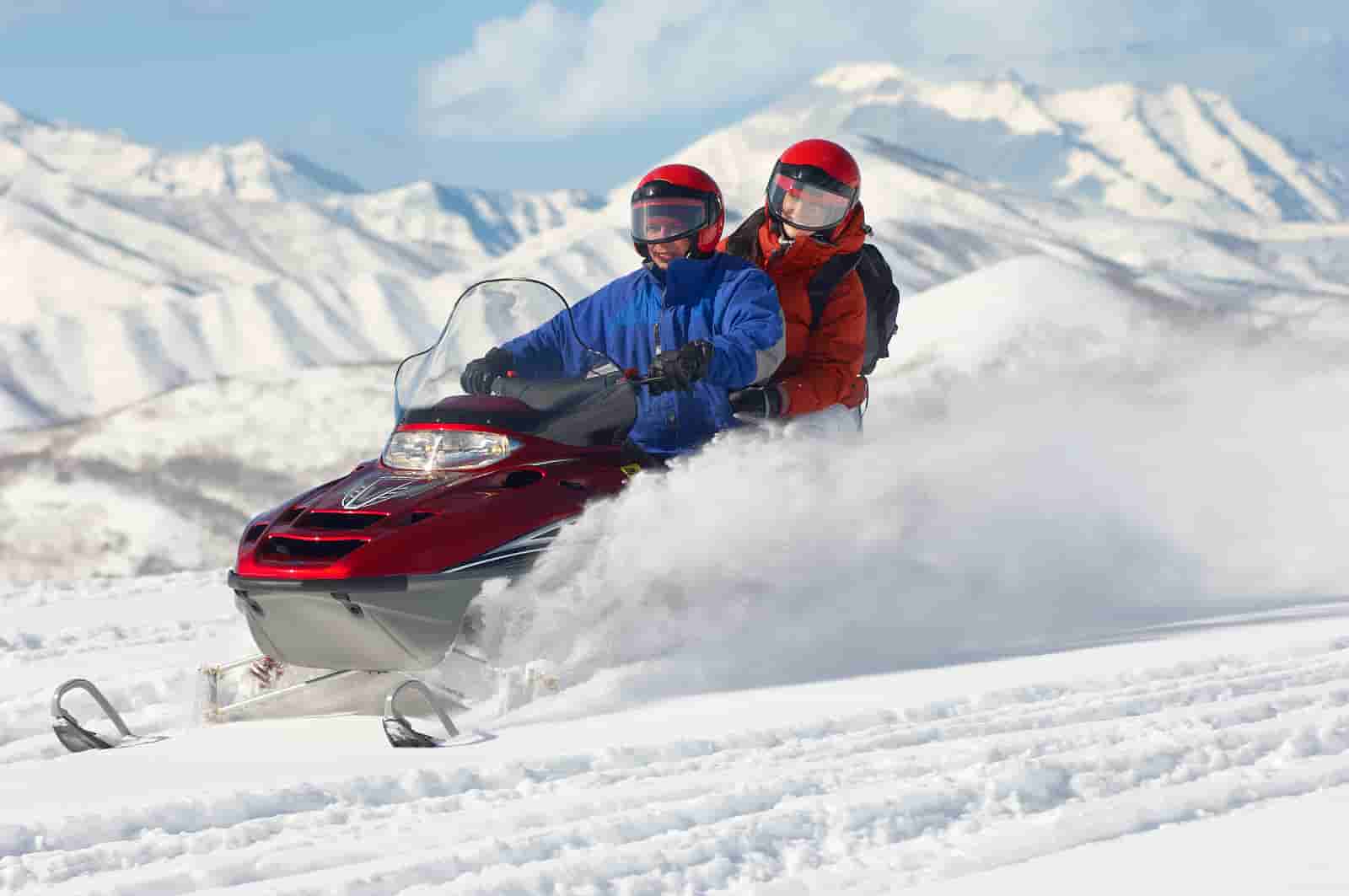 winter motorcycle ride