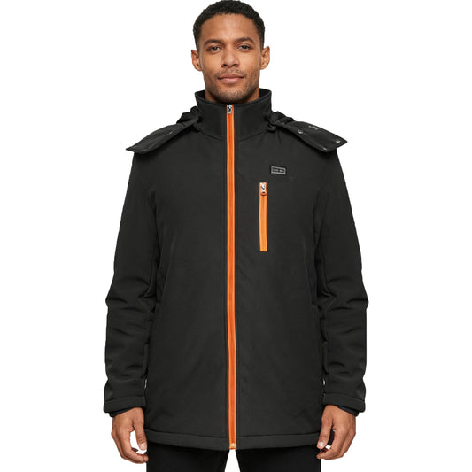 Heated Jacket with Battery Pack – Waterproof Windproof Winter Coat for Men