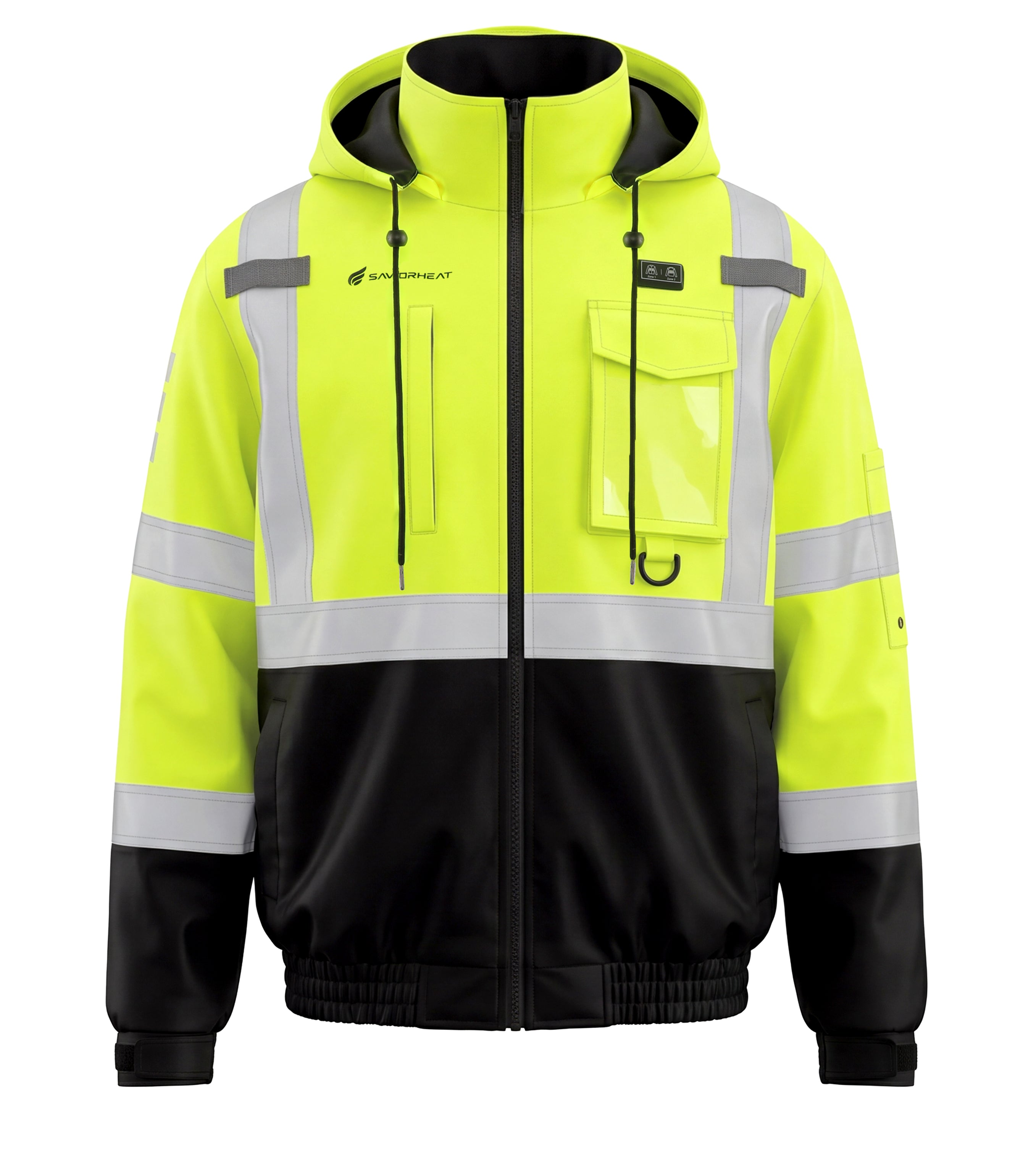 High-Visibility Utility Heated Work Jacket
