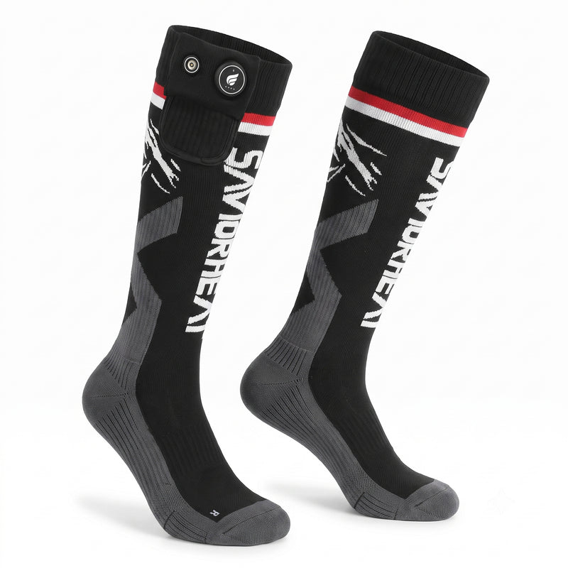 Load image into Gallery viewer, SOS811G3 Magnetic-Charge Smart Heated Ski Socks