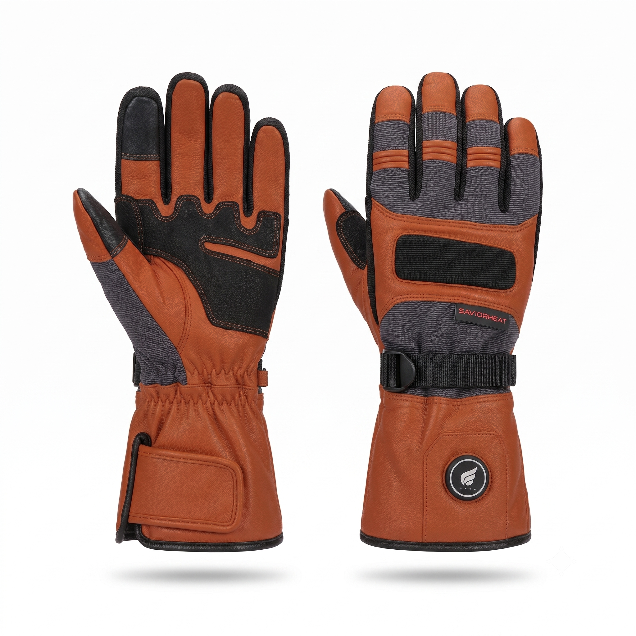 GVW202G3 Full-Hand Heated Protective Work Gloves