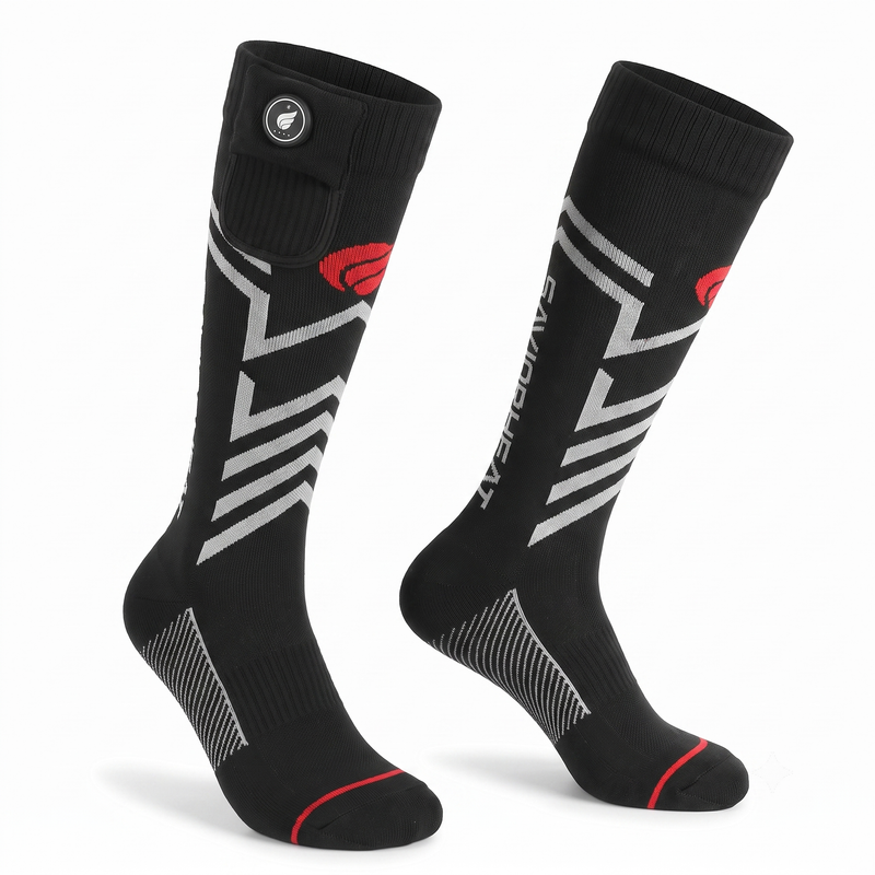 Laden Sie das Bild in Galerie -Viewer, SOS202G3 Rapid-Warm Heated Ski Socks