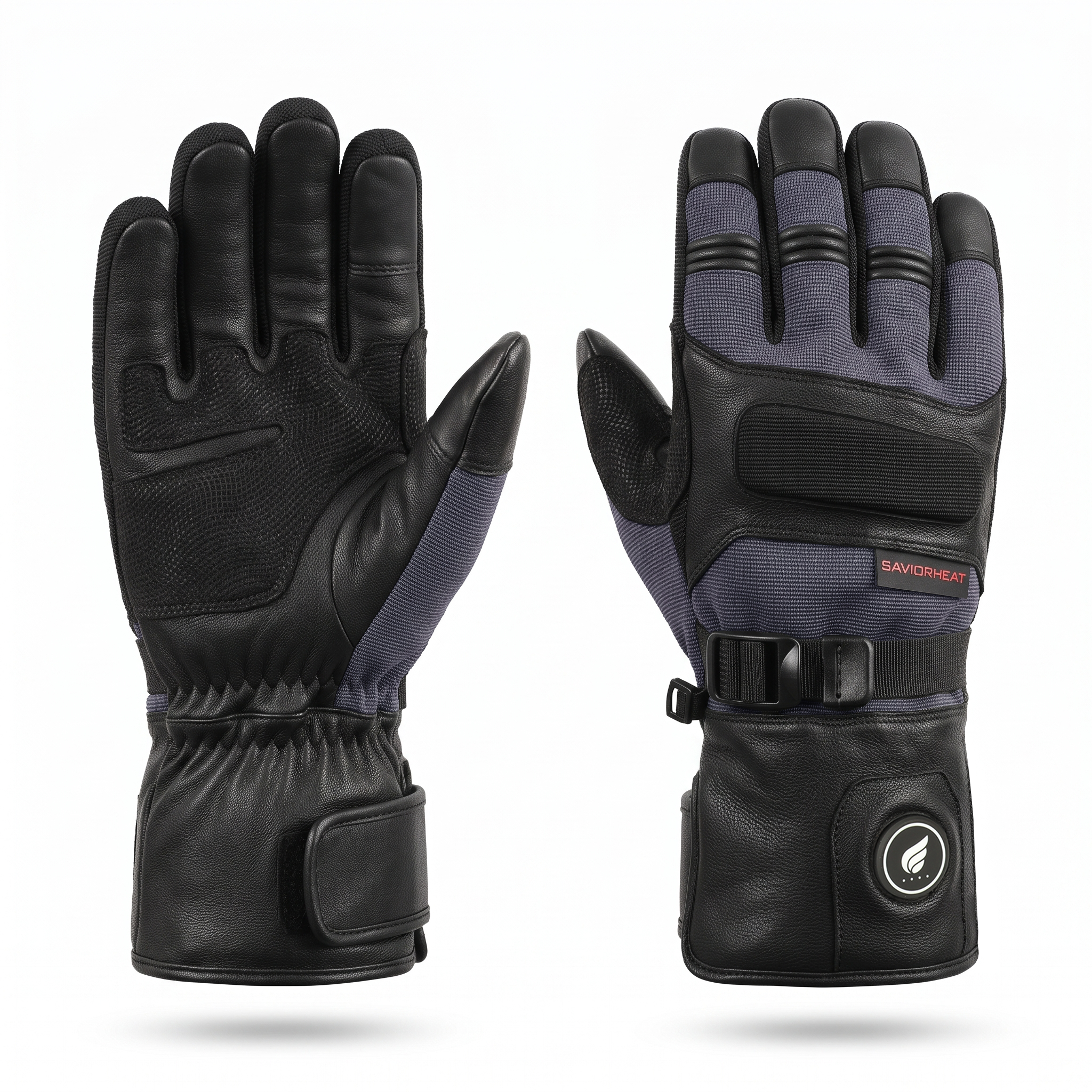 GVW201G3 Durable Goatskin Heated Work Gloves