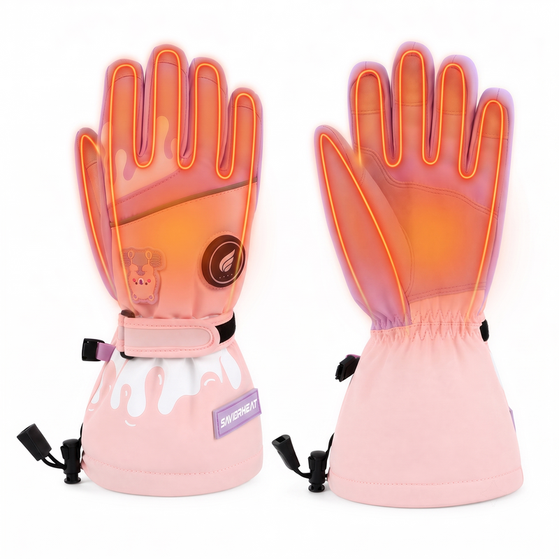 Load image into Gallery viewer, GVS408G3 Kids’ Winter Adventure Heated Ski Gloves