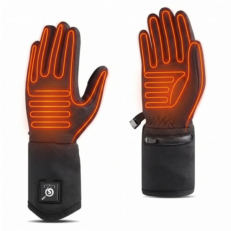 Cargue la imagen en el visor de la galería, Salvador Liners Guantes calefactables Guantes finos Esquí de equitación para hombres Mujeres S13