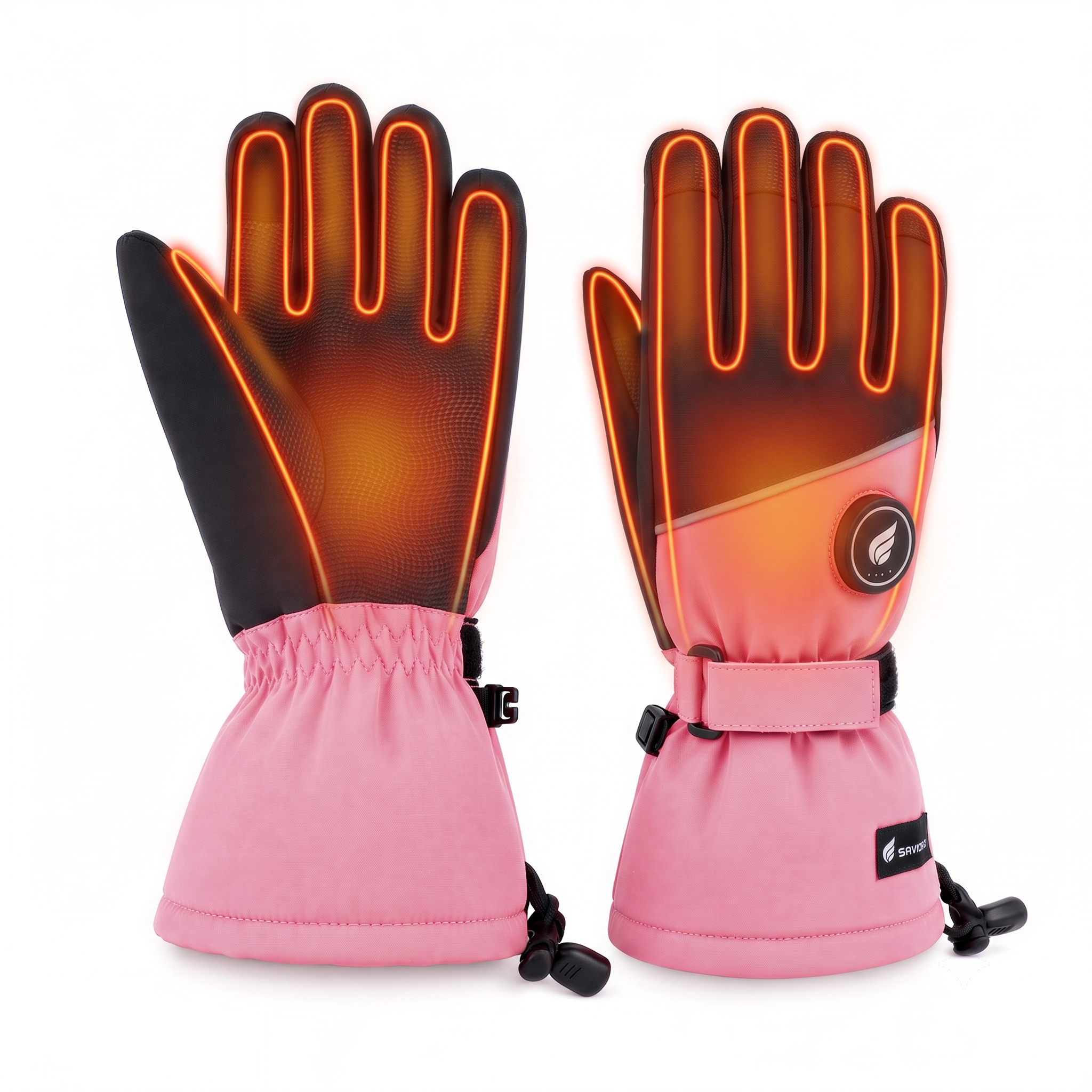 GVS407G3 Kids’ Full-Finger Heated Ski Gloves