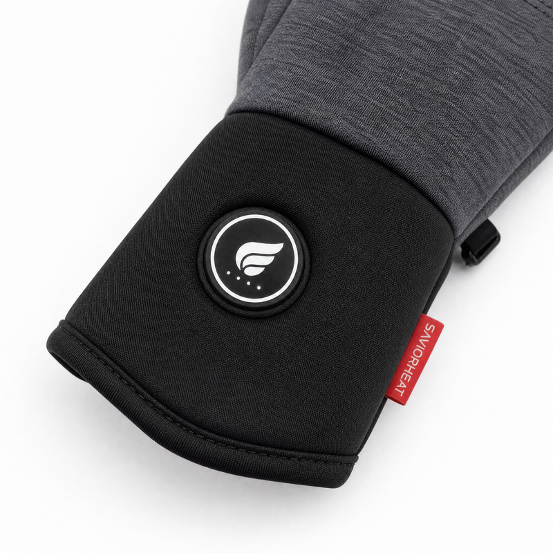 Laden Sie das Bild in Galerie -Viewer, GVL116G3 Wool Touchscreen Heated Glove Liners