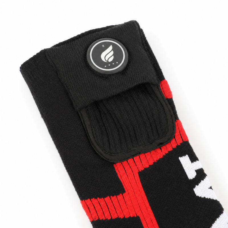 Cargue la imagen en el visor de la galería, SOS201G3 Breathable Heated Ski Socks