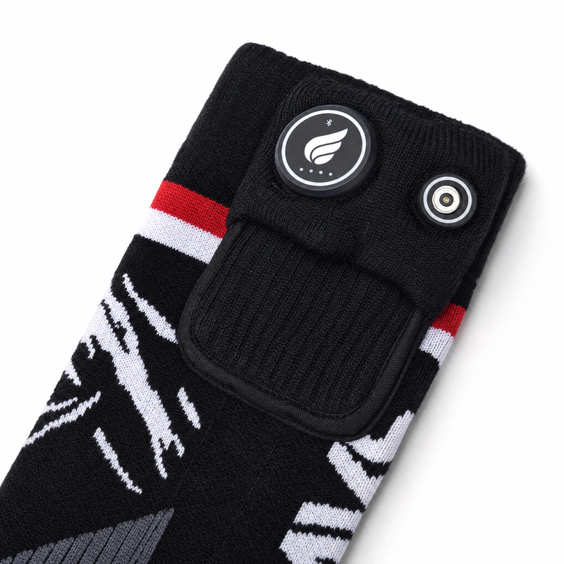Load image into Gallery viewer, SOS811G3 Magnetic-Charge Smart Heated Ski Socks