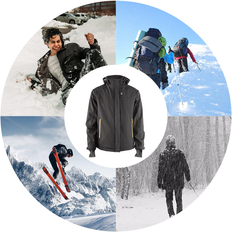 Load image into Gallery viewer, Savior Men&#39;s Waterproof Rechargeable Heated Jackets
