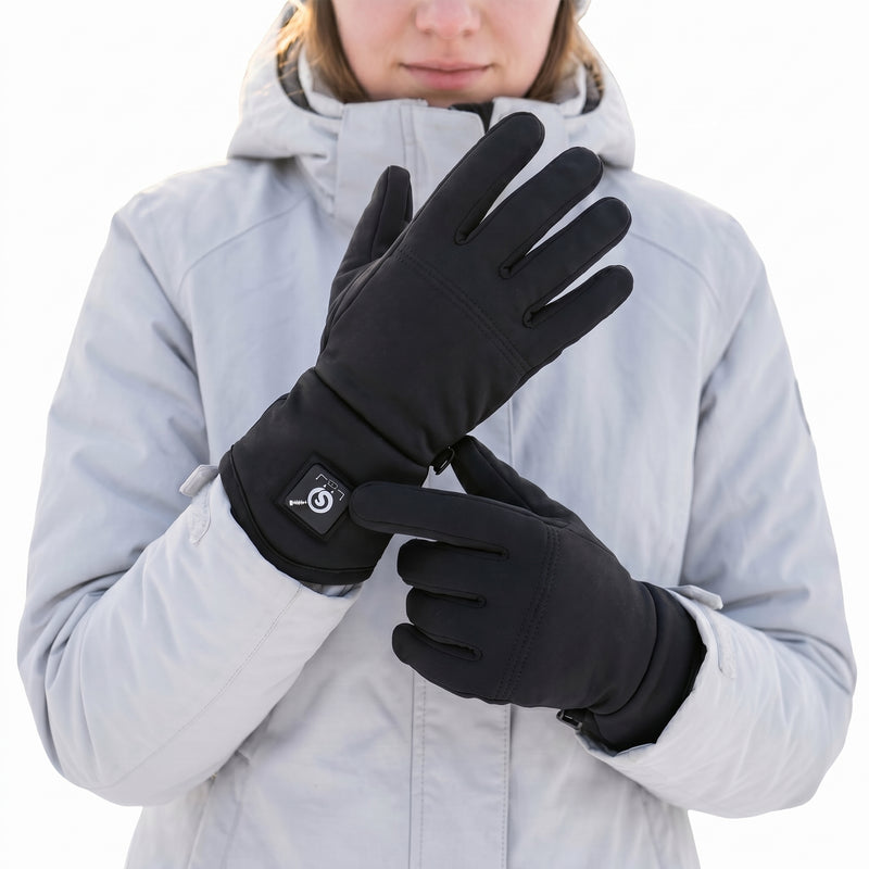 Cargue la imagen en el visor de la galería, Salvador Liners Guantes calefactables Guantes finos Esquí de equitación para hombres Mujeres S13