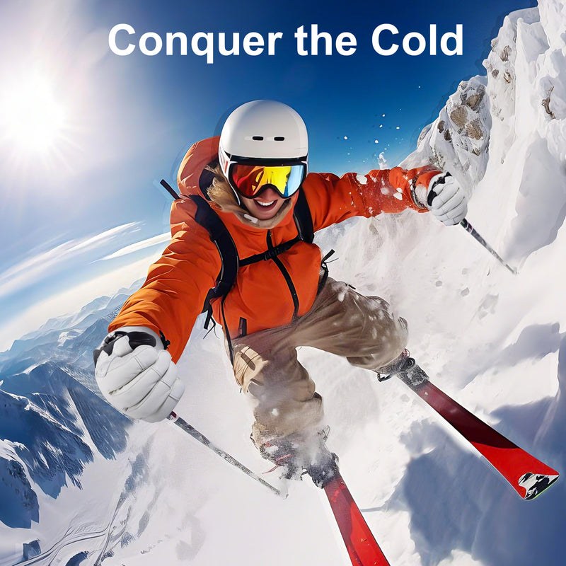 Load image into Gallery viewer, EH8 Pro Heated Gloves 3.0 – Full Finger Mobility, Aerogel Thermal Shield, –5°F Rated, 3000mAh Fast-Charge