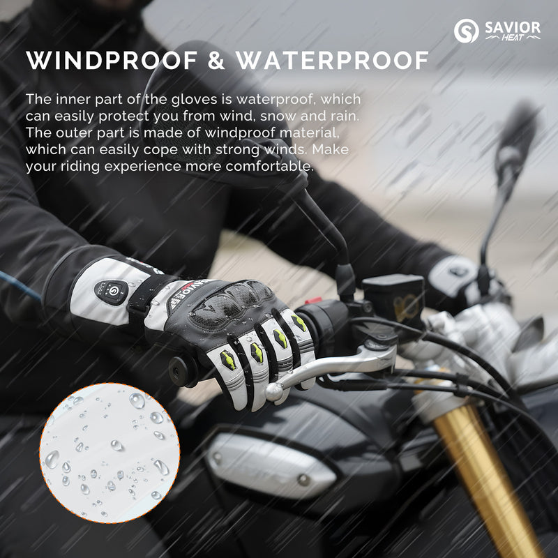 Load image into Gallery viewer, Pro-Series Bluetooth Heated Motorcycle Gloves