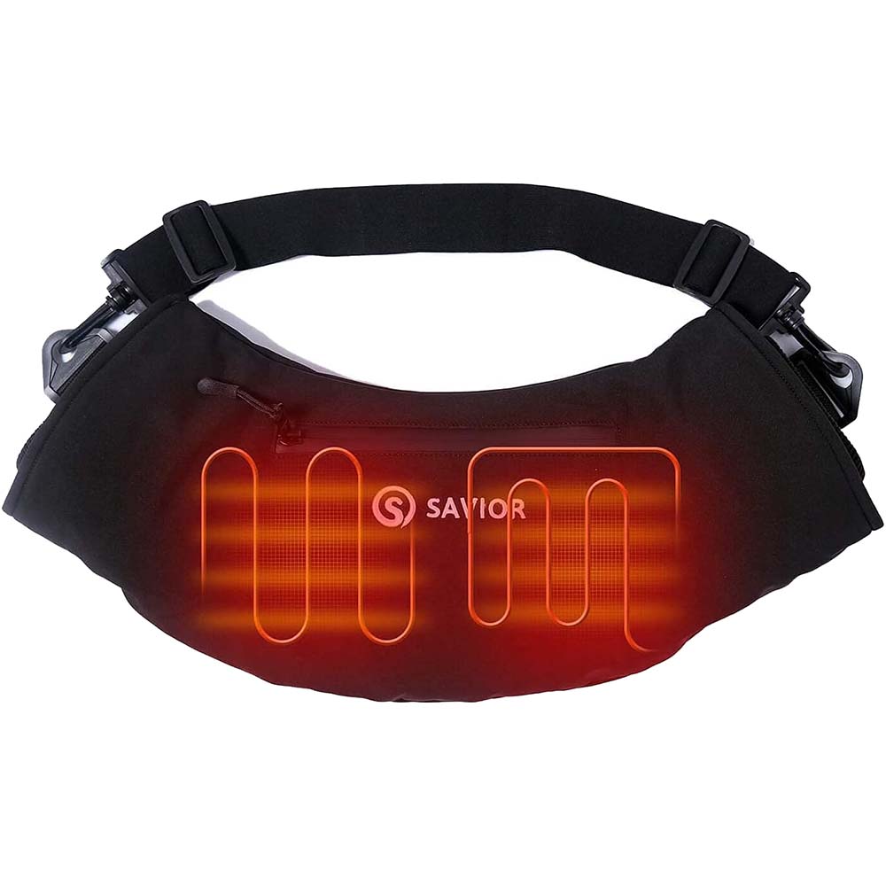 Saviour Heated HEAT Manchon chauffant pour les mains, pochette chauffante électrique pour l'hiver, la chasse, le camping, le golf, la photographie