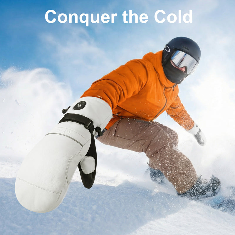 Load image into Gallery viewer, EH8 Pro Heated Mittens 3.0 – Extreme Cold Protection, Aerogel Insulation, –5°F Rated, 3000mAh Fast-Charge