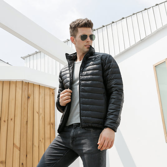 Savior Unisex Heated Down Jacket Lightweight Waterproof