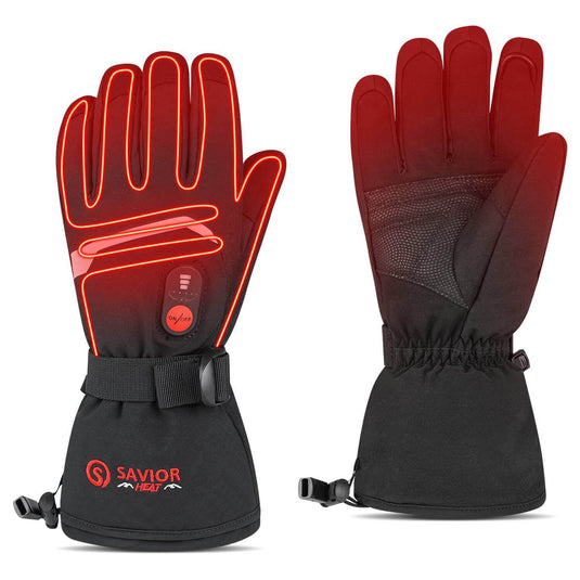Savior Skifahren Beheizte Handschuhe Elektrisch Wiederaufladbare Batteriebetriebene Männer Frauen Jagen Wandern Klettern Laufen Motorrad