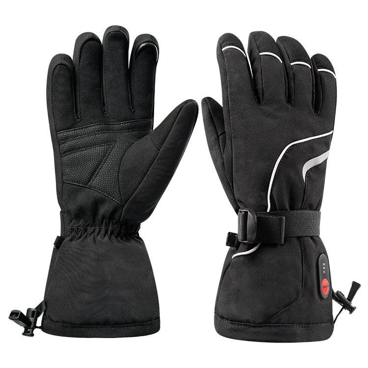 Cargue la imagen en el visor de la galería, Outlets-Savior Winter Outdoor Sports Waterproof Touchscreen Ski  Heated Gloves