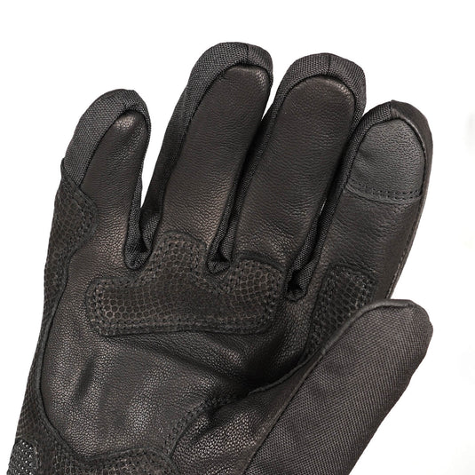 Savior Heated Sheepskin Motorcycle Gloves SDW03