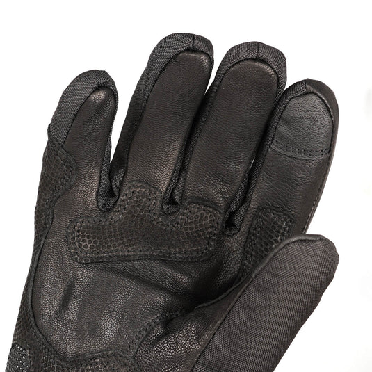 Savior Heated Sheepskin Motorcycle Gloves