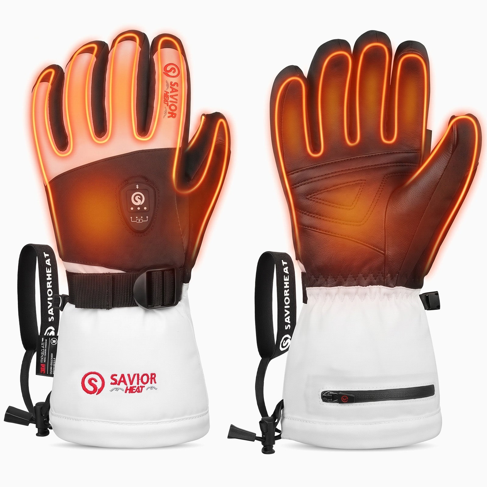 SKGP01FW App Control Heated Ski Gloves 2.0