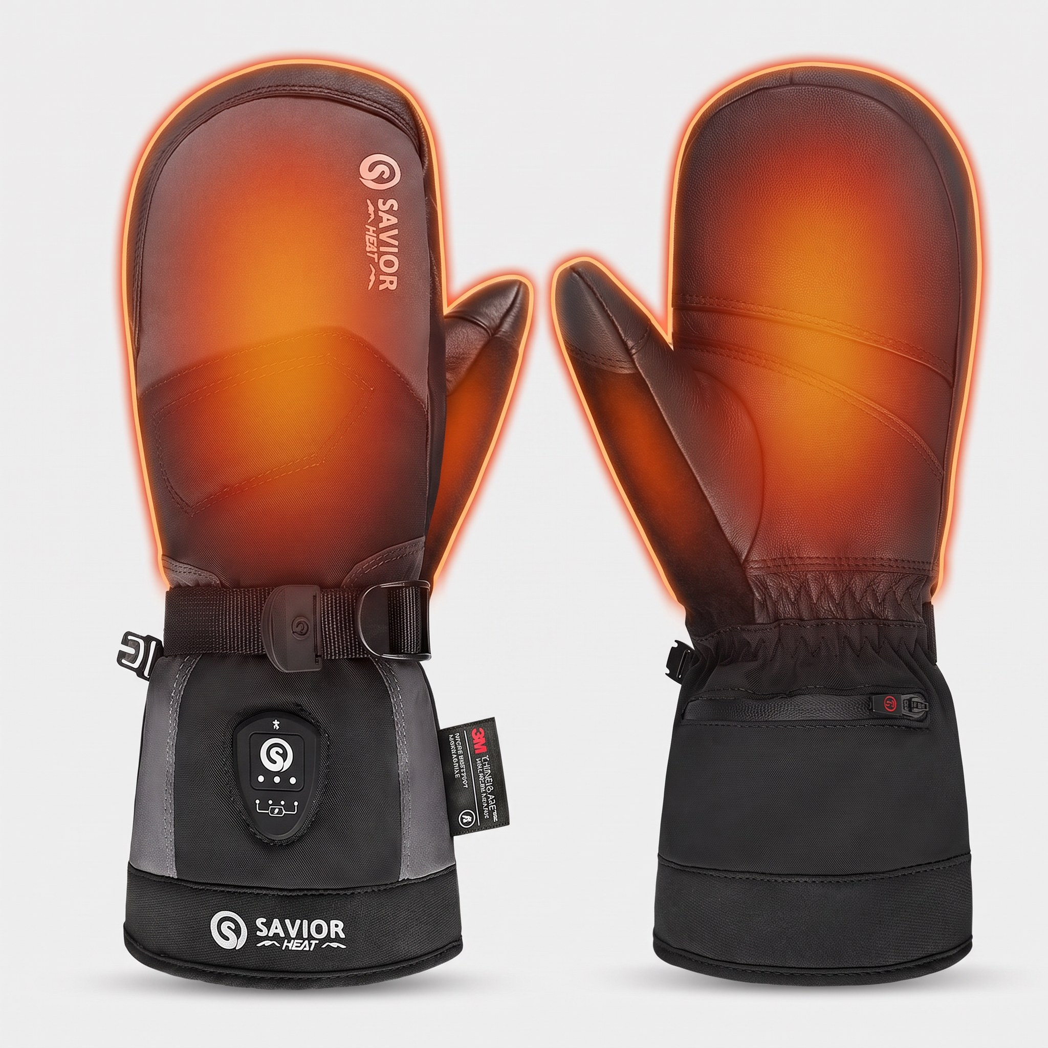 SKGP02MS App-Control Heated Ski Mittens 2.0