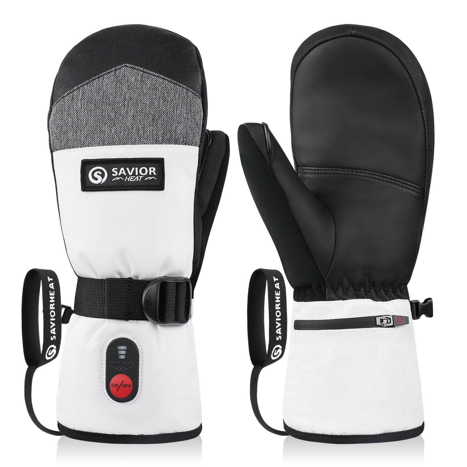 SKGU11MW 3000mAh Heated Snow Mittens