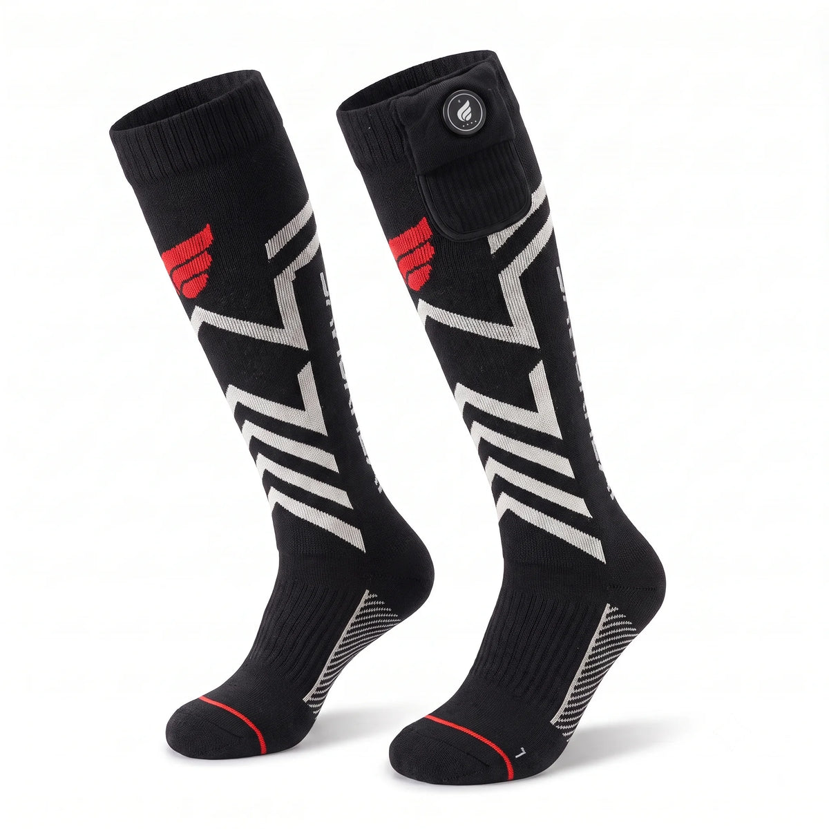 Silverline All-Around Comfort Heated Ski Socks 01