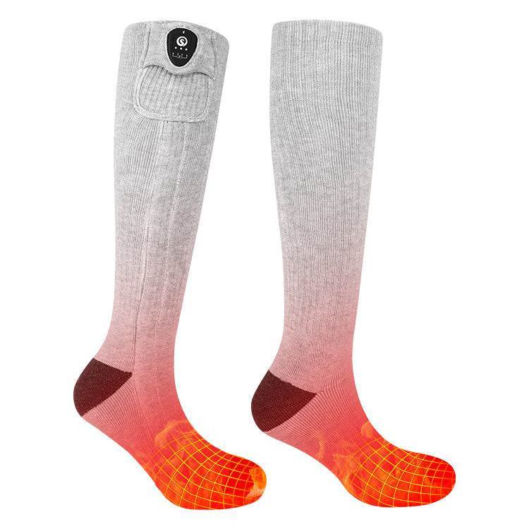 SNOW DEER Bluetooth Heated Socks – Smart App Control, Long-Lasting Warmth