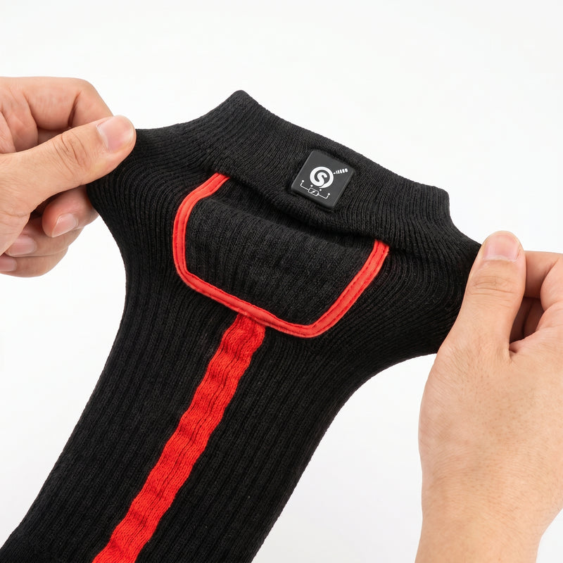 Chargez l'image dans la visionneuse de la galerie, Chaussettes chauffantes à piles électriques Savior Warm Winter pour hommes et femmes