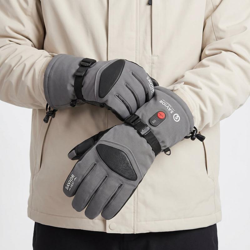 Laden Sie das Bild in Galerie -Viewer, Savior Upgraded Heated Gloves 2.0- 7.4V Fast Charging, Touchscreen Compatible