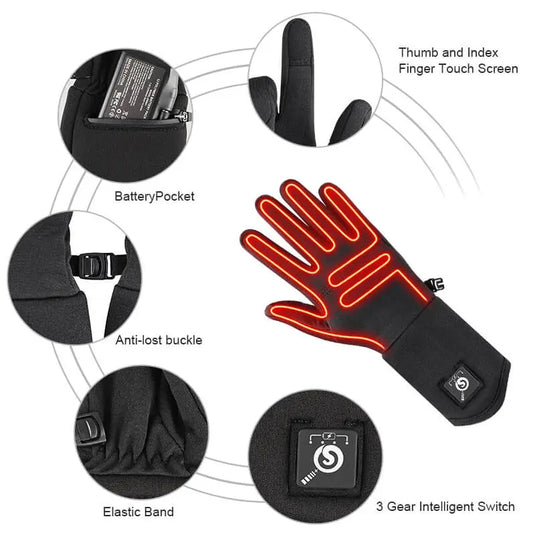 Savior Heated Breathable Thin Glove Liners