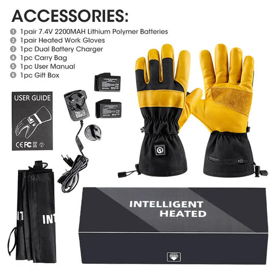 heated gloves package