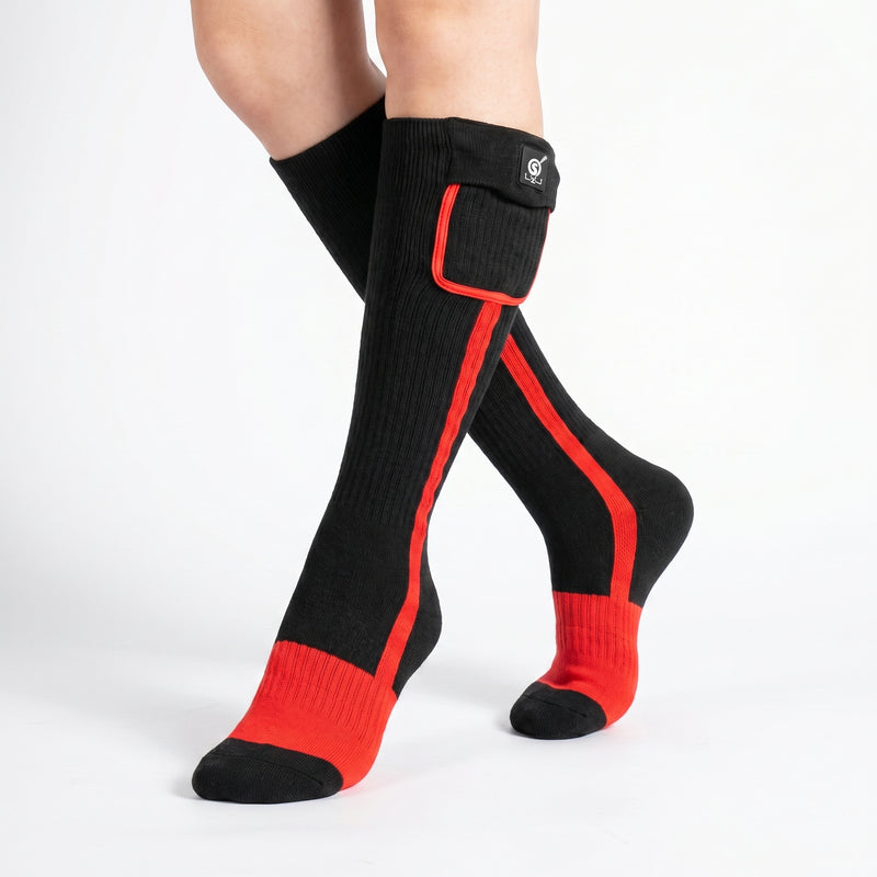 Chargez l'image dans la visionneuse de la galerie, Chaussettes chauffantes à piles électriques Savior Warm Winter pour hommes et femmes