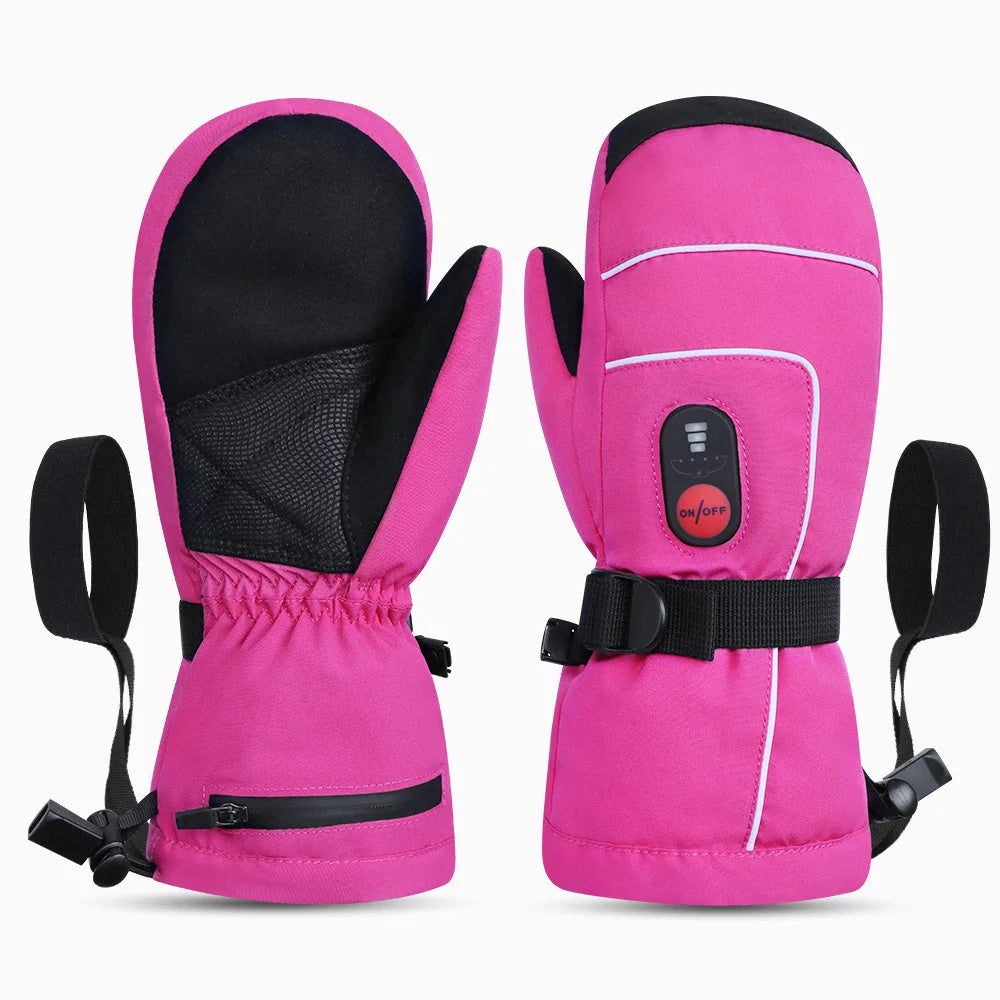 Rechargeable battery pack for Kids Heated Mittens Pink