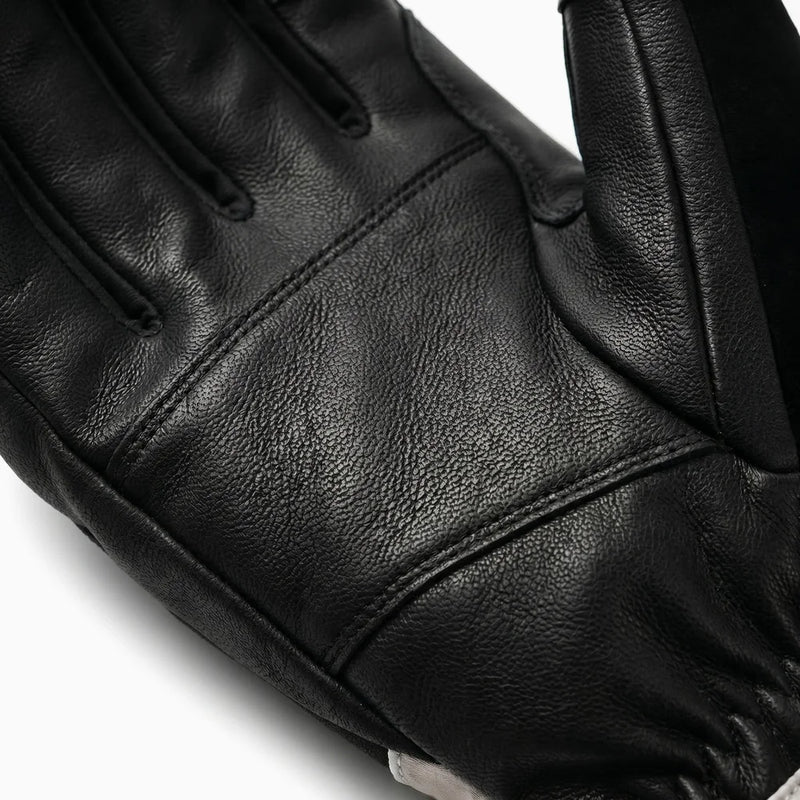Load image into Gallery viewer, Anti-slip palm detail of Goatskin Heated Ski Gloves