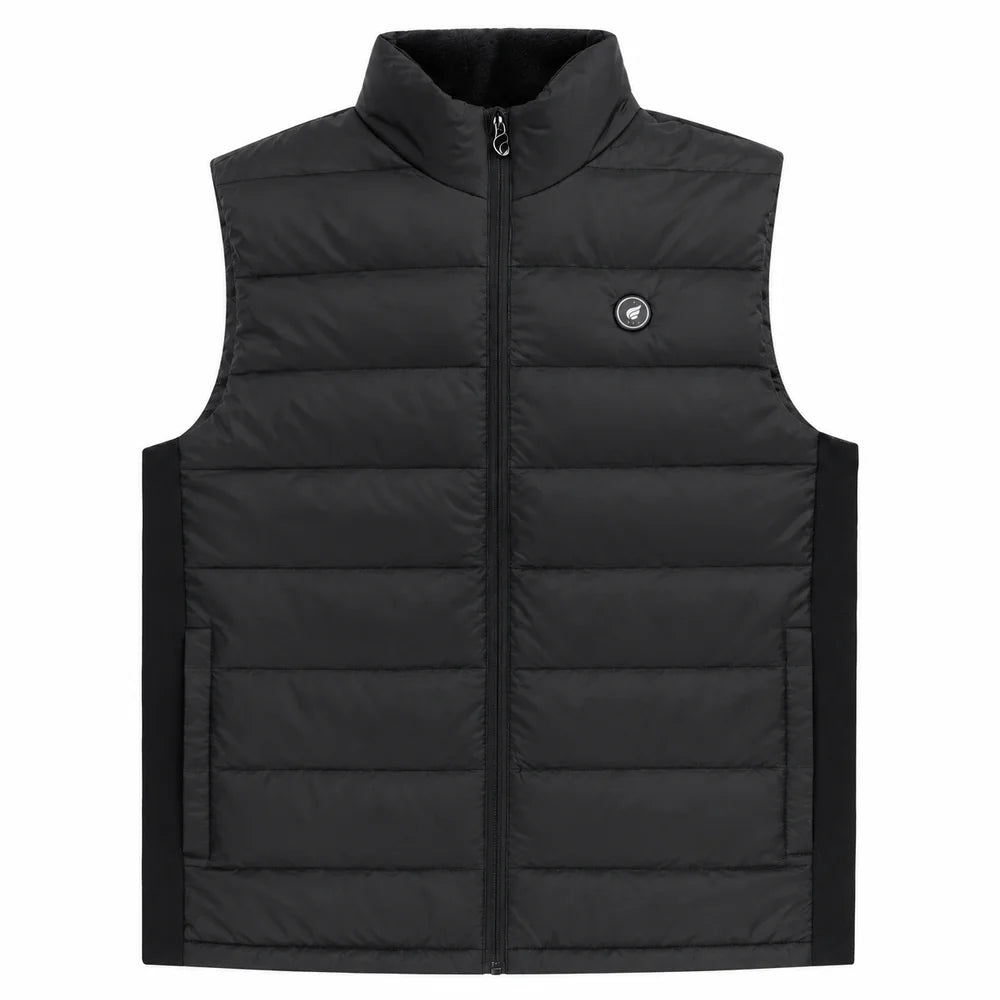 Heating zone coverage on Savior Heat Men's Stretch-Side Heated Vest