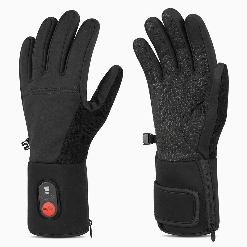 Cargue la imagen en el visor de la galería, Salvador Calor Batería recargable Calentado Guantes delgados Térmicos eléctricos Ciclismo Motociclismo Esquí Pesca Caminar Artritis Raynaud's

