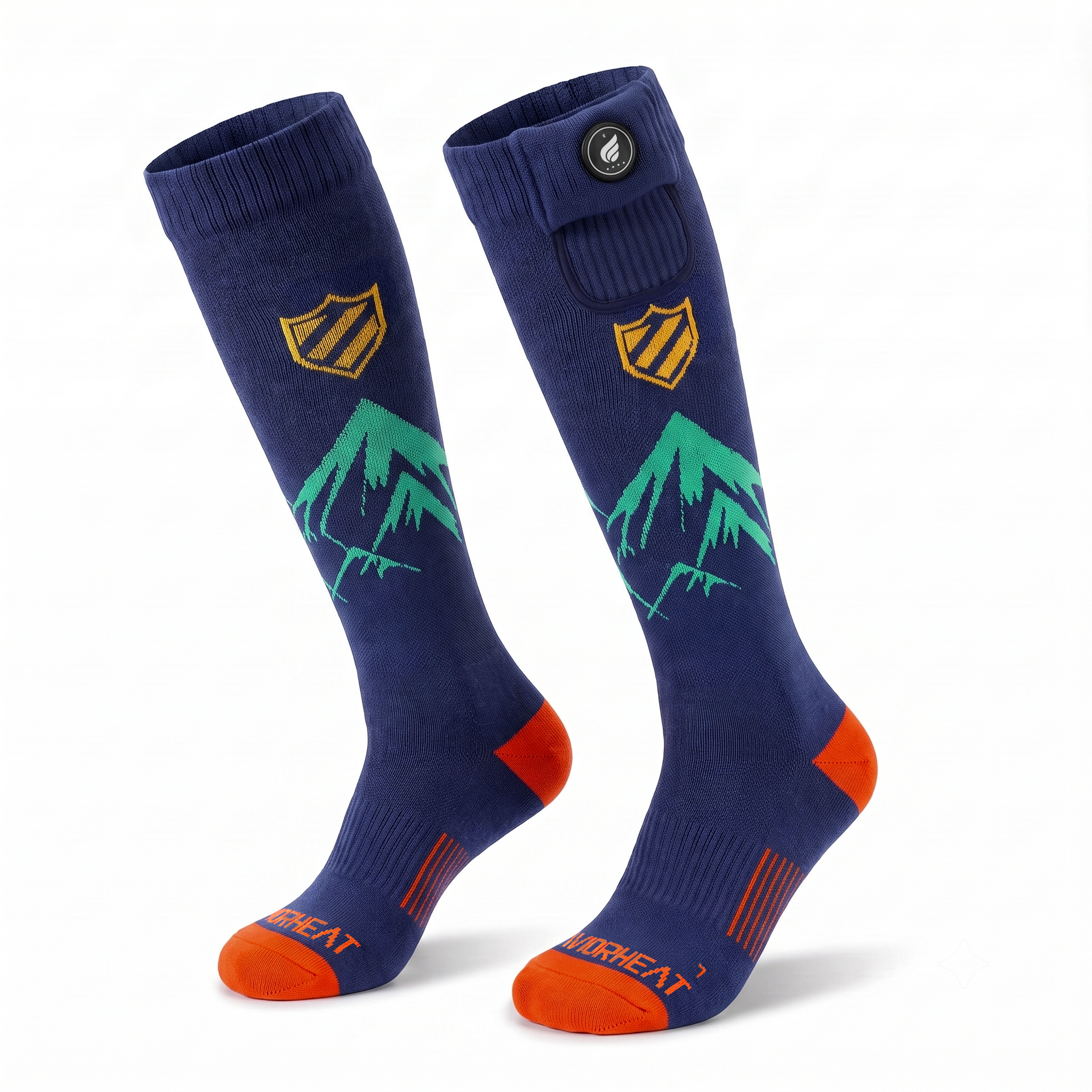 Cushioned Boot Comfort Heated Ski Socks