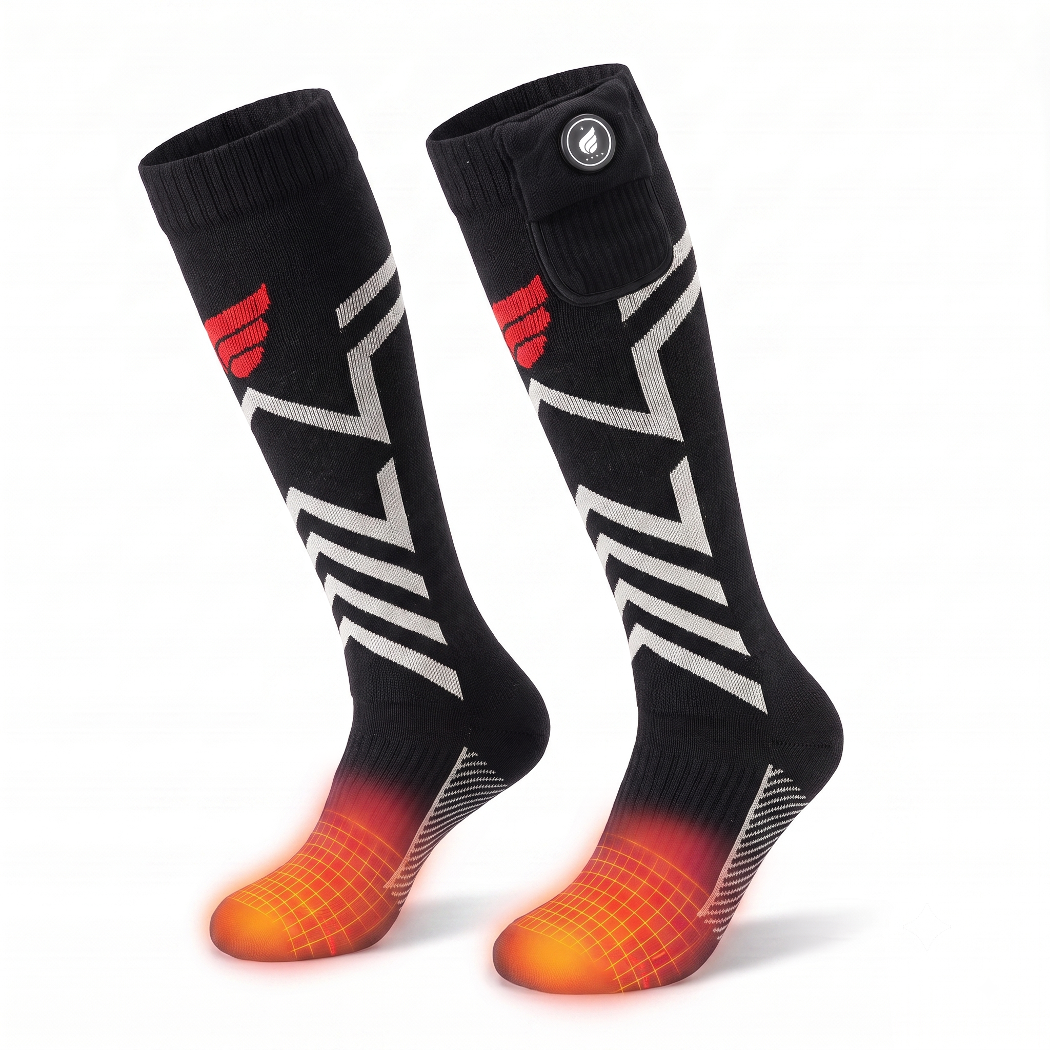 Silverline All-Around Comfort Heated Ski Socks
