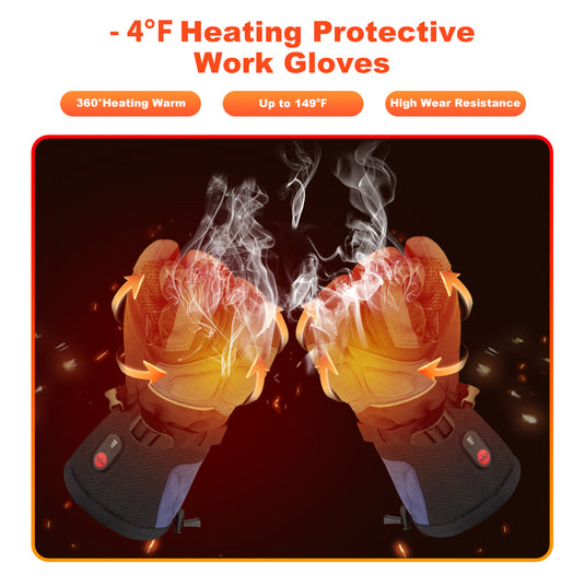Industrial-Grade Thermal Gloves for Construction, Outdoor Labor & Winter Tasks