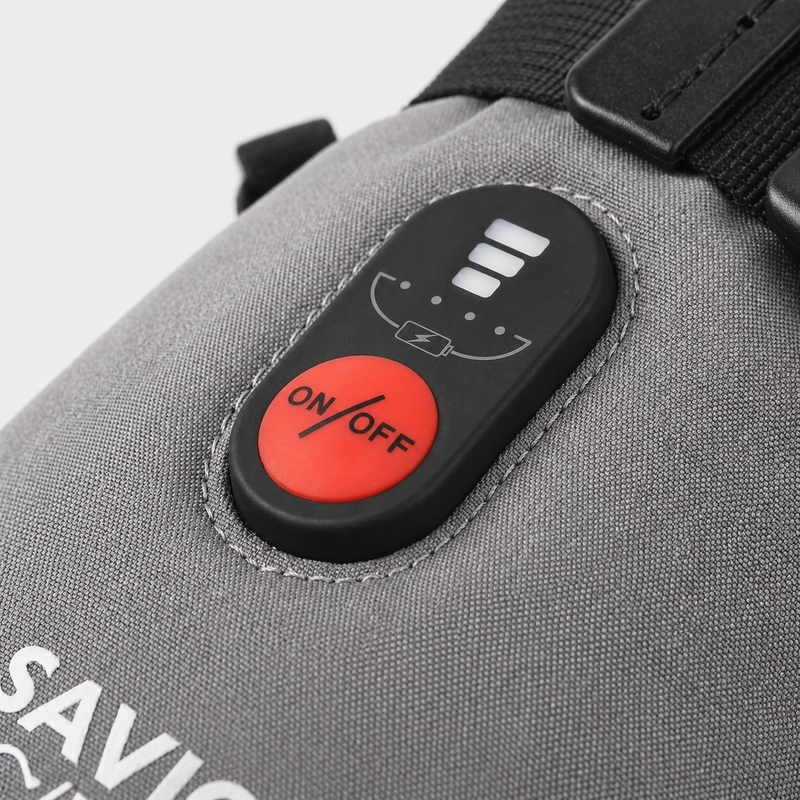 Load image into Gallery viewer, Savior Heat heated gloves feature three adjustable heat settings—high, medium, and low—and use advanced carbon fiber heating elements for efficient warmth.
