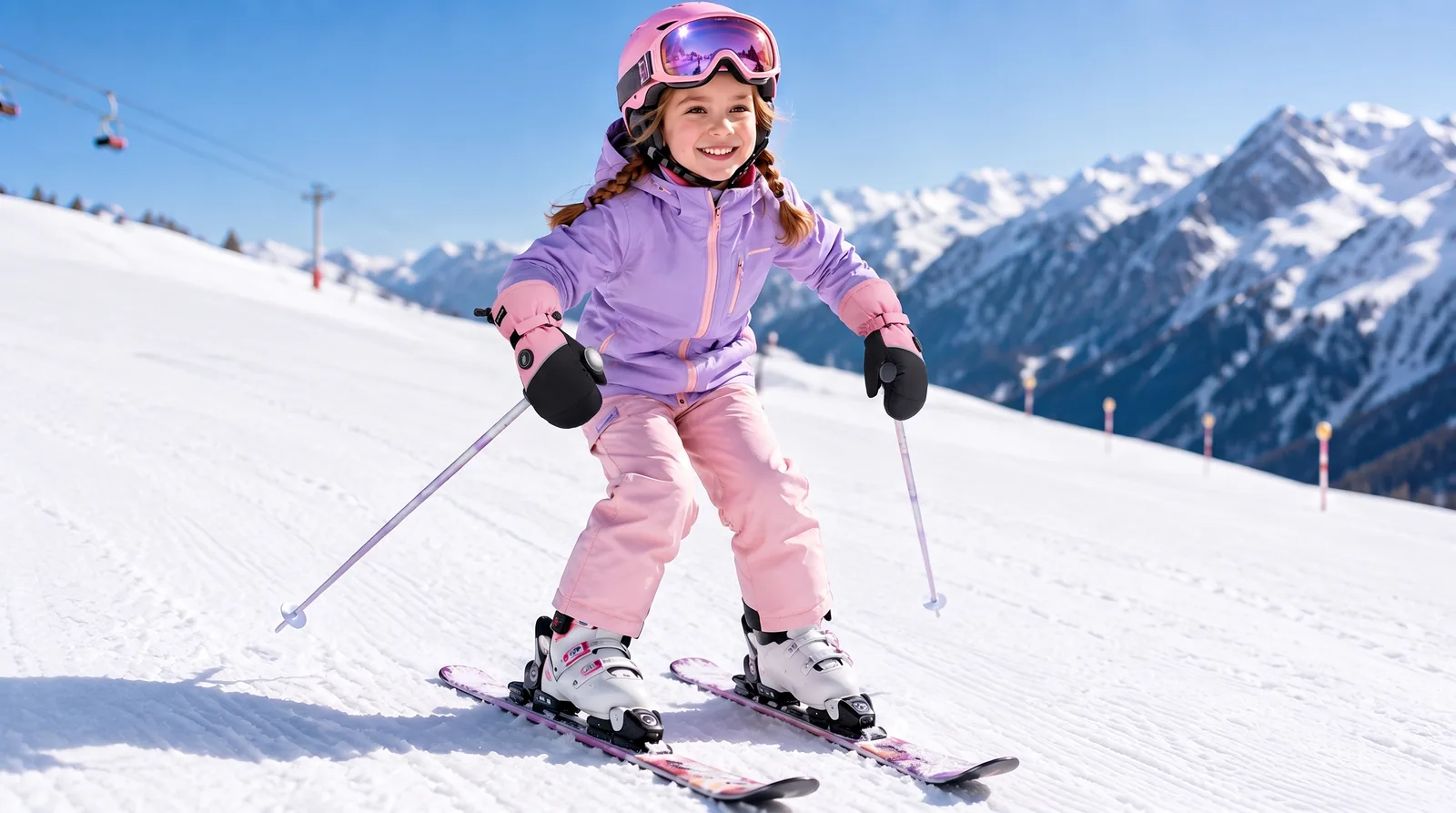 Savior Heat Snow-Ready Lightweight Kids Heated Ski Mittens product detail