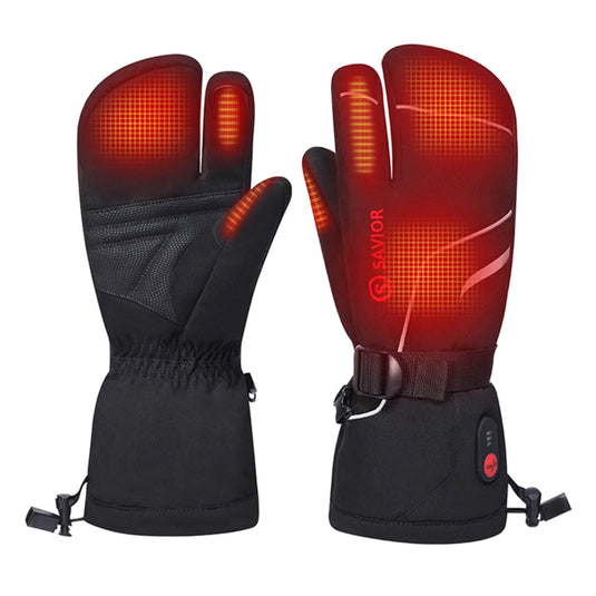 SAVIOR Heat Rechargeable Heated Mittens Crab Fingers