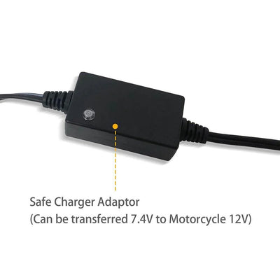 Savior Heat 12V Motorcycle / Car Power Cable for Electric Heated Gloves closer product view
