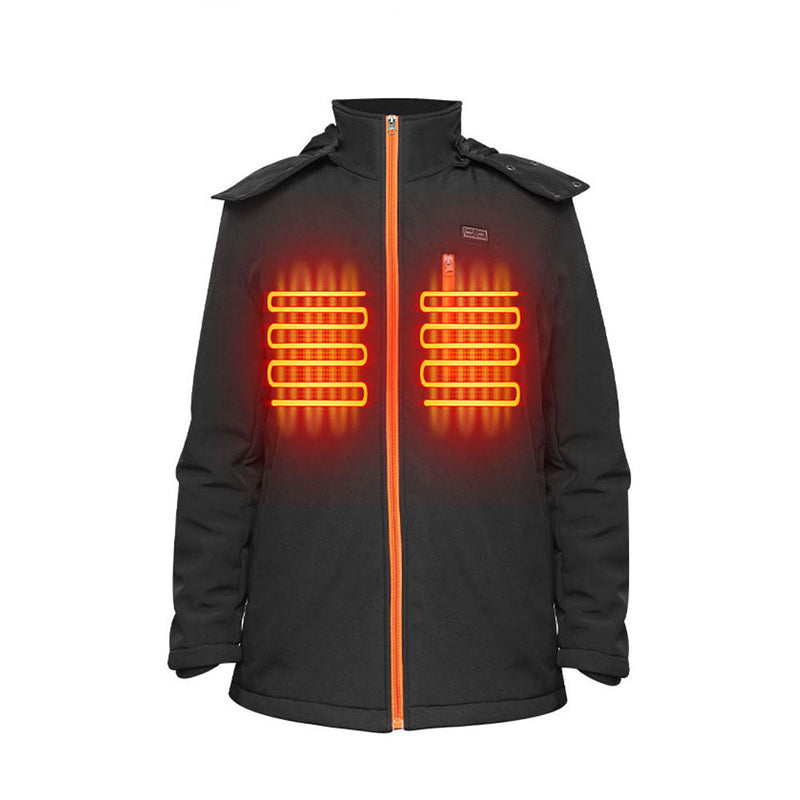 Cargue la imagen en el visor de la galería, Savior Men&#39;s Electric Heated Jacket For Outdoor Sports
