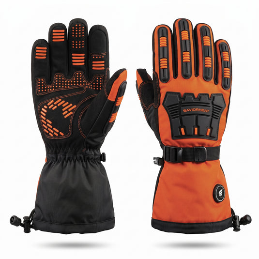 GVW204G3 Waterproof Impact-Resistant Heated Work Gloves