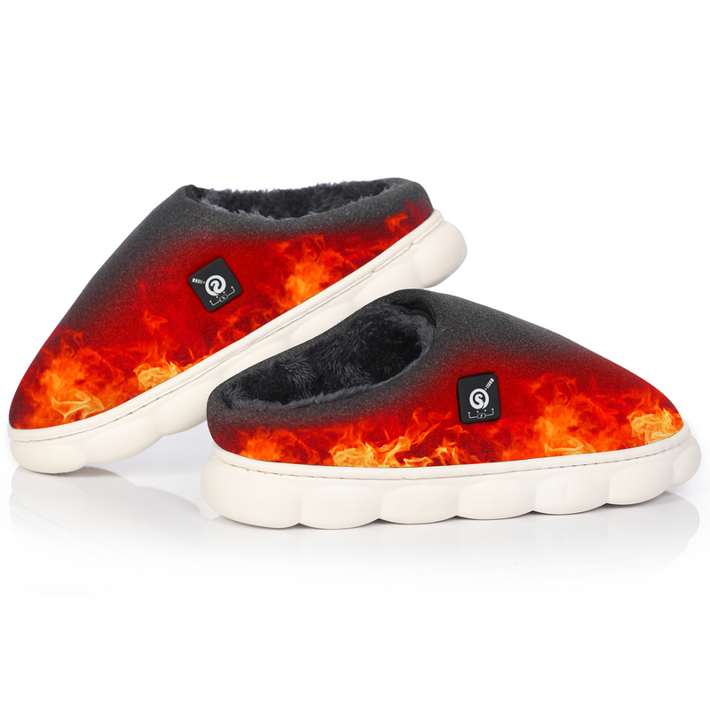 Load image into Gallery viewer, Unisex Rechargeable Low-Cut Heated Slippers
