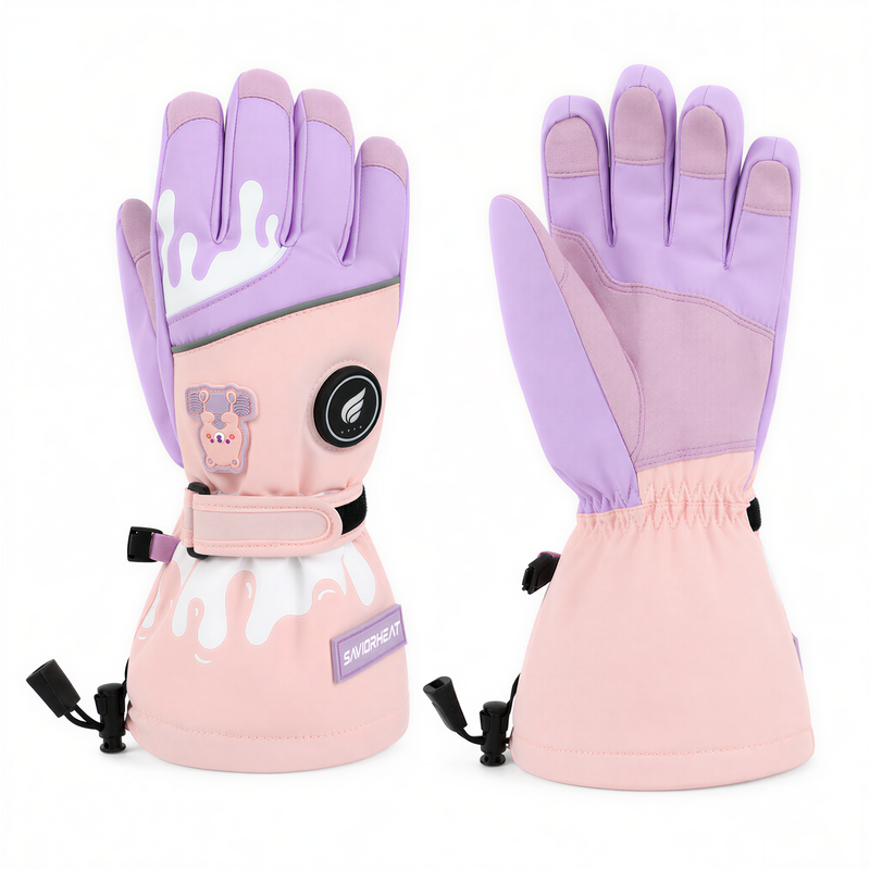 Load image into Gallery viewer, GVS408G3 Kids’ Winter Adventure Heated Ski Gloves
