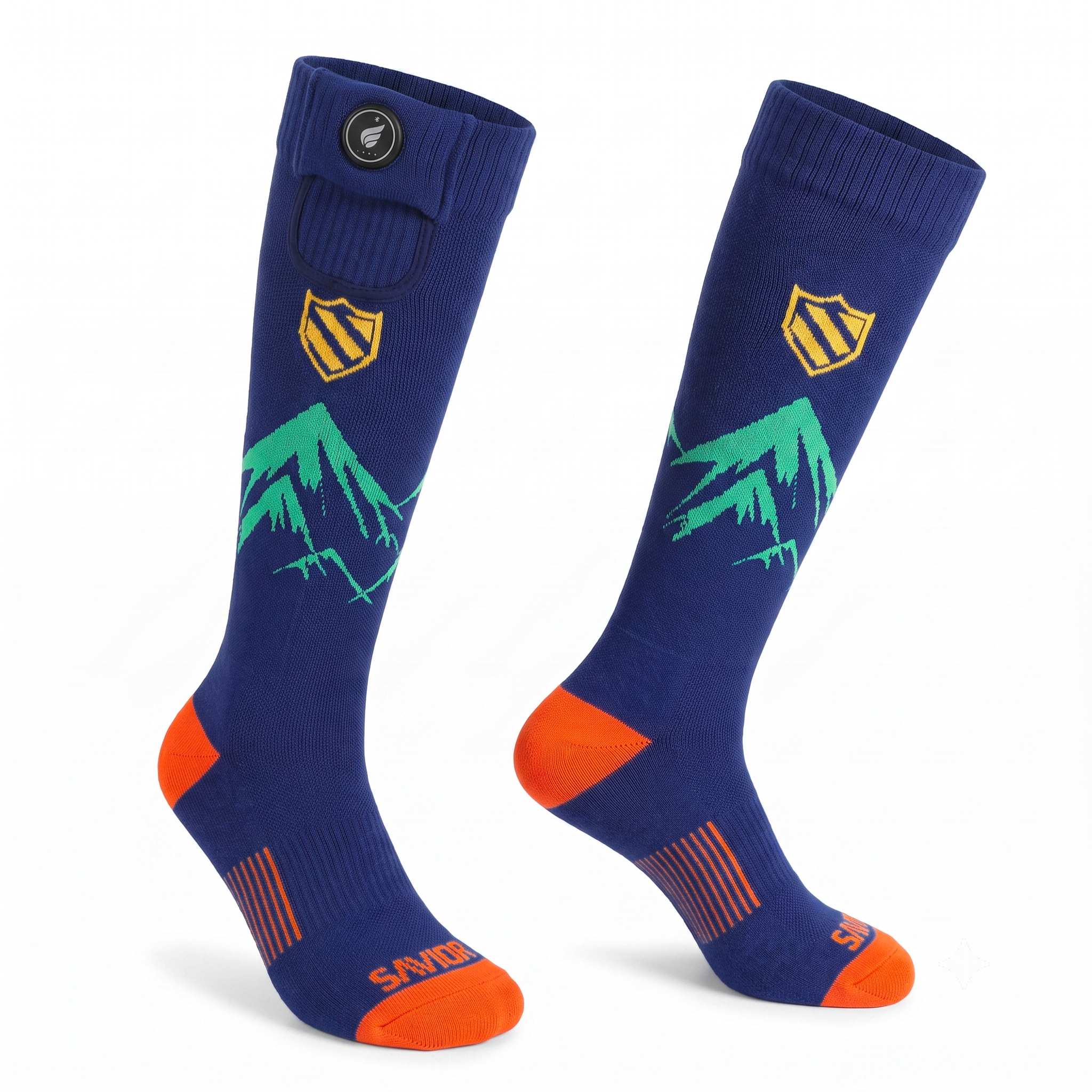 SOS204G3 All-Weather Smart Heated Ski Socks
